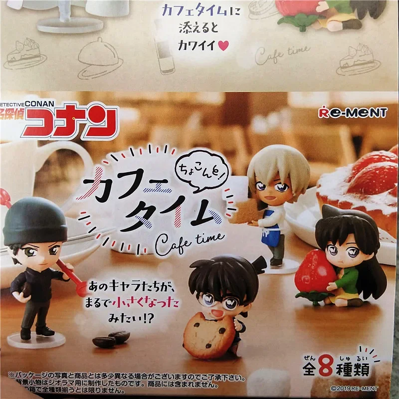 Cafe Gourmet Scene Mouri Ran Hattori Heiji Ai Haibara Toys hobby Kawaii Computer Case decorazione regali di compleanno per i bambini