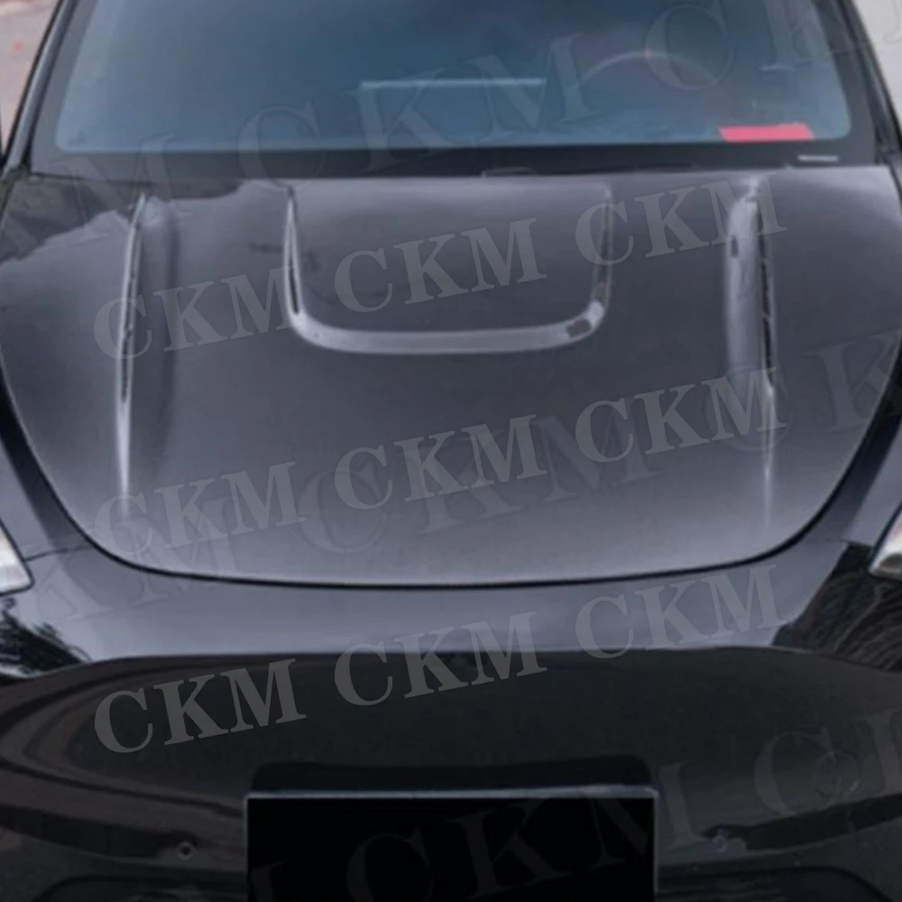 

Защитный комплект кузовных деталей CKMUUER из карбона для переднего бампера и капота автомобиля, замена для Tesla Model Y