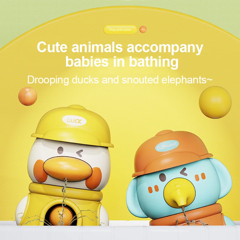 ألعاب حمام الأطفال الصغار (1-3 سنوات) - عجلة مائية قابلة للدوران ومغرفة مياه الحمام، ألعاب حوض استحمام ممتعة للأطفال الصغار
