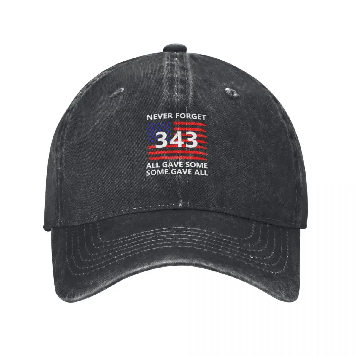 

Never Forget 9 11 20th Anniversary 343 All Gave Some Some Gave All Baseball Cap cute Anime Hat custom Hat For Man Women's