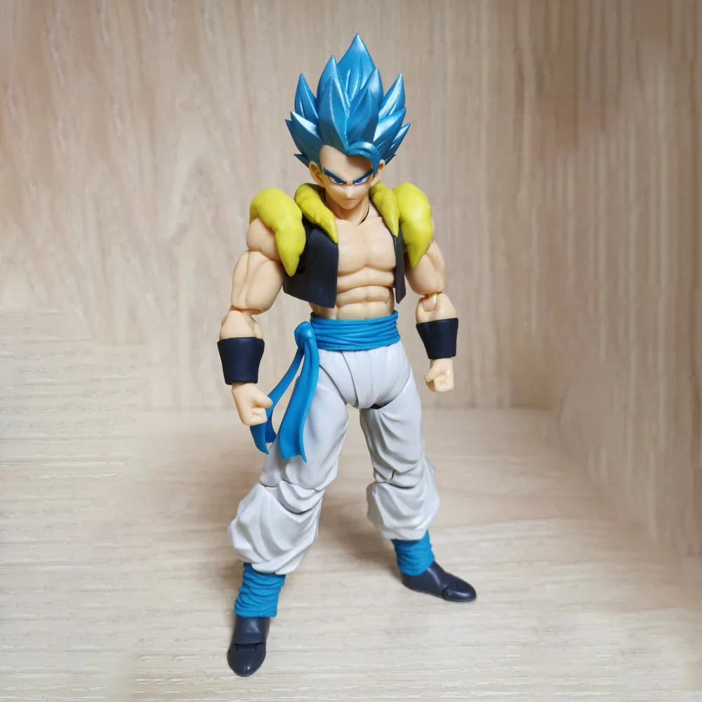لعبة دراغون بول SHF Gogeta المفصلية من مادة PVC مجموعة ألعاب مجسمة