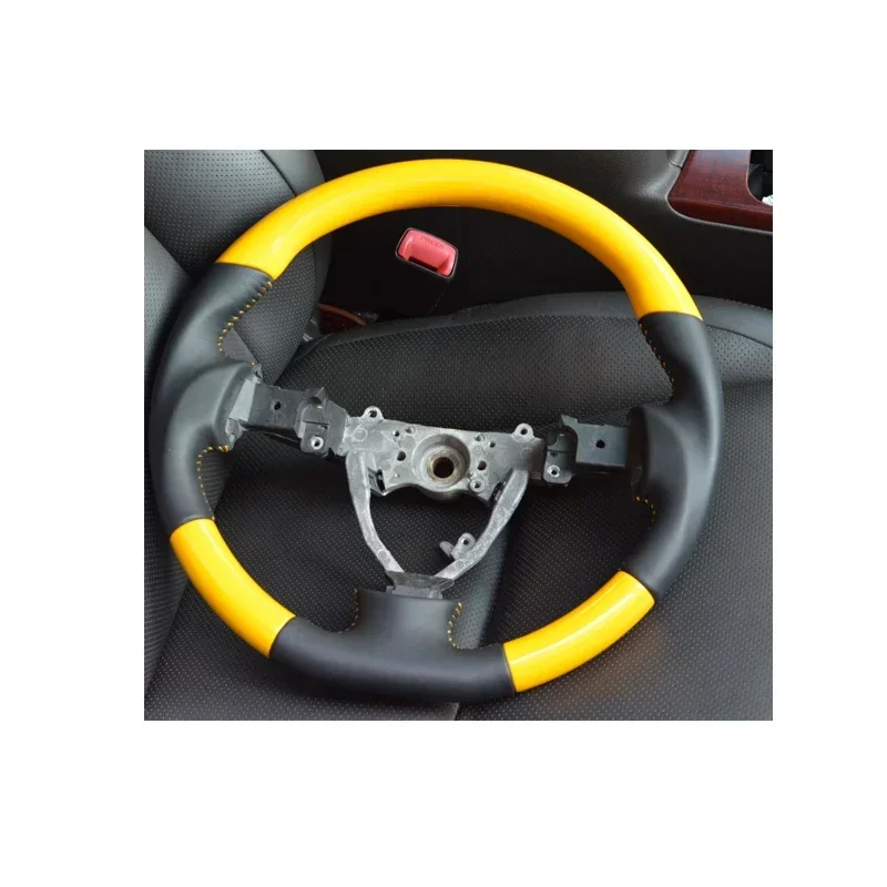 Sport Type Wood Leather Steering Wheel For Toyota FJ Cruiser