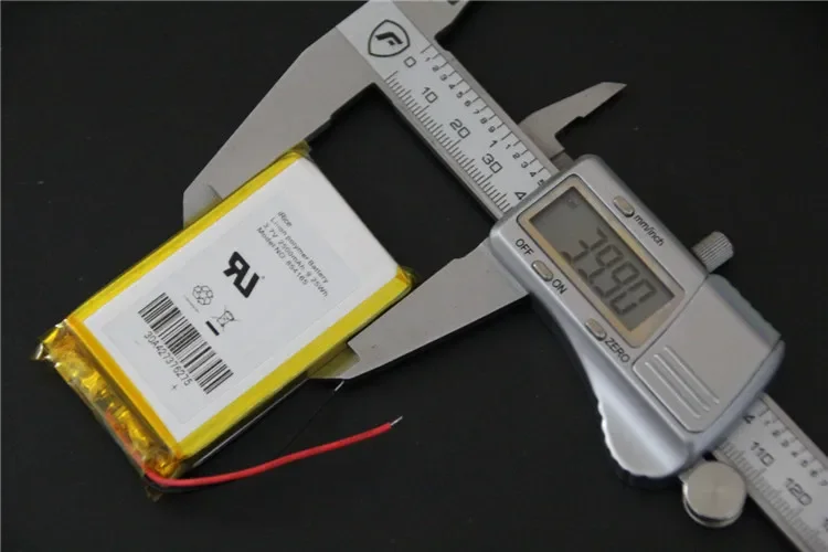 リチウムポリマー電池コアクリアランス、充電式リチウムイオン電池、DIYモバイル電源、内蔵2500 ma、3.7v、804065