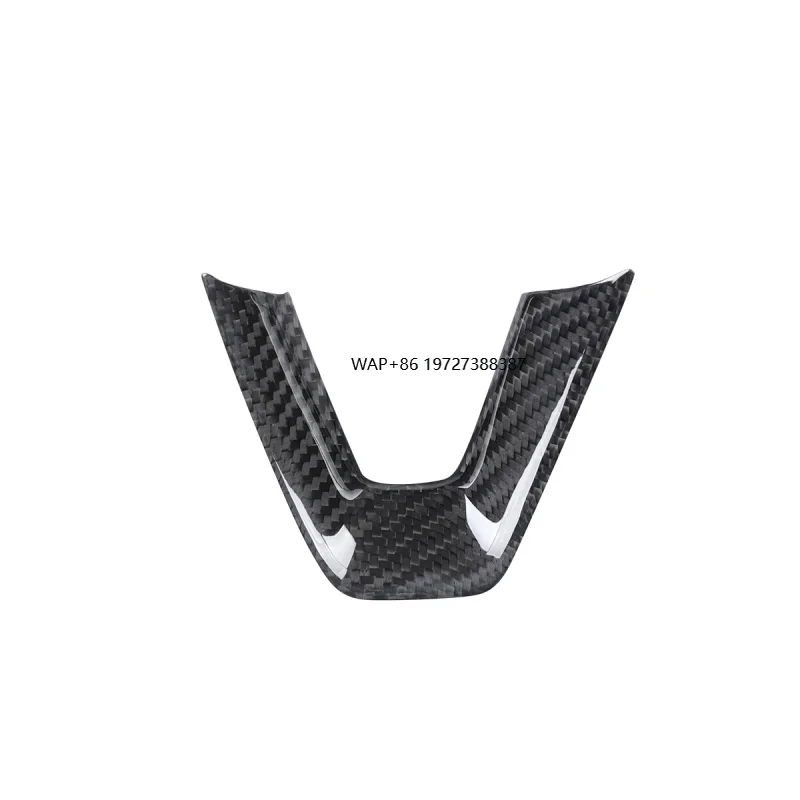 

Dry Carbon Fiber Steering Wheel Trim for Model 3 Highland 2024 Car Interior Accessories Factory Direct Sales