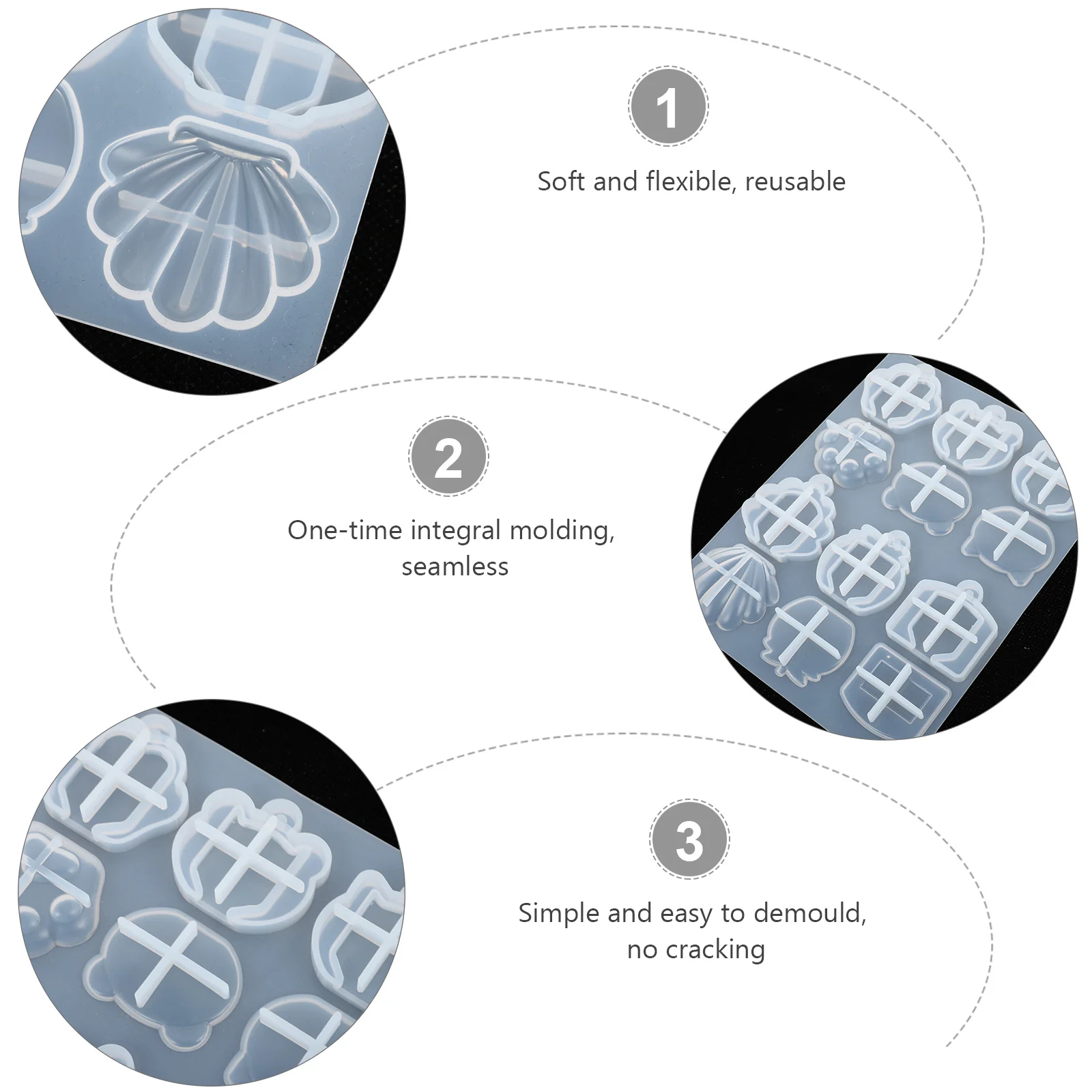 

Форма для ключей, силиконовая, гибкая, прочная, мягкая, гладкая, легко снимается, чехол для ключей «сделай сам», кулон, эпоксидная форма, ремесло, изготовление кристаллов, литье