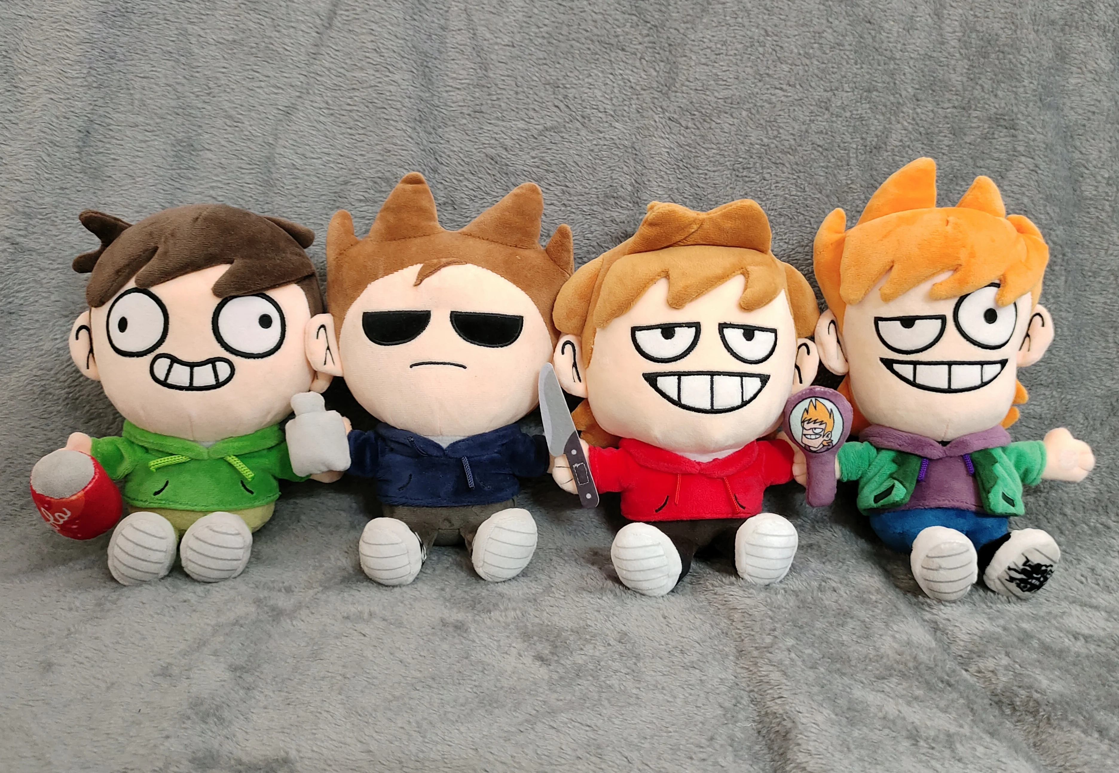 Makeship Eddsworld Edd Plush Tom Plush Tord Plush Matt Plush