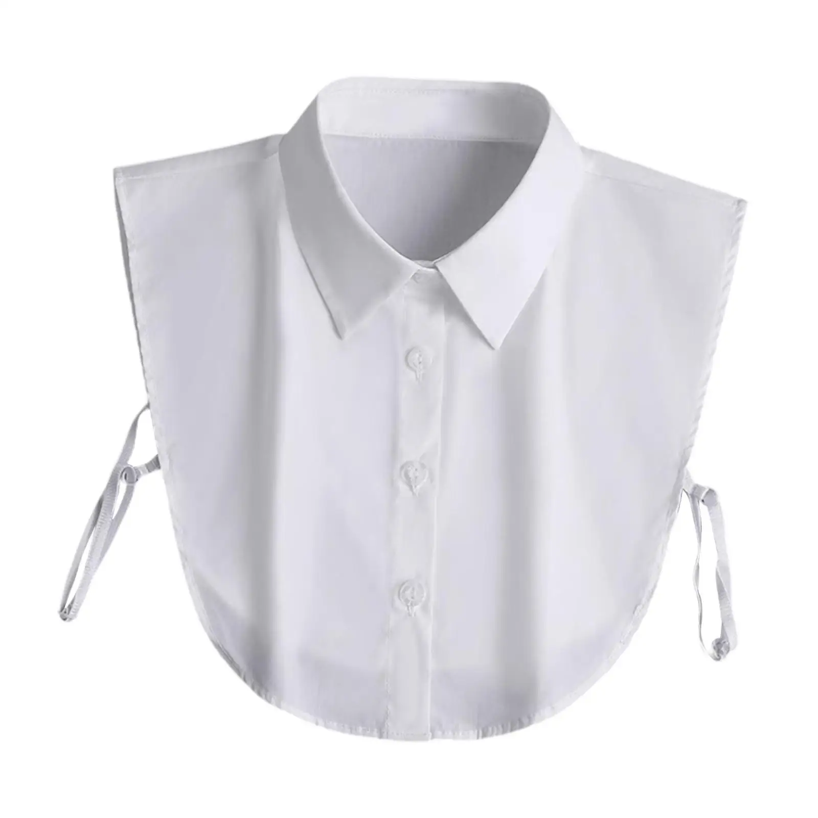 Women False Collar White Ladies Unique Shawl Collar for Uniforms Outfits Clothes