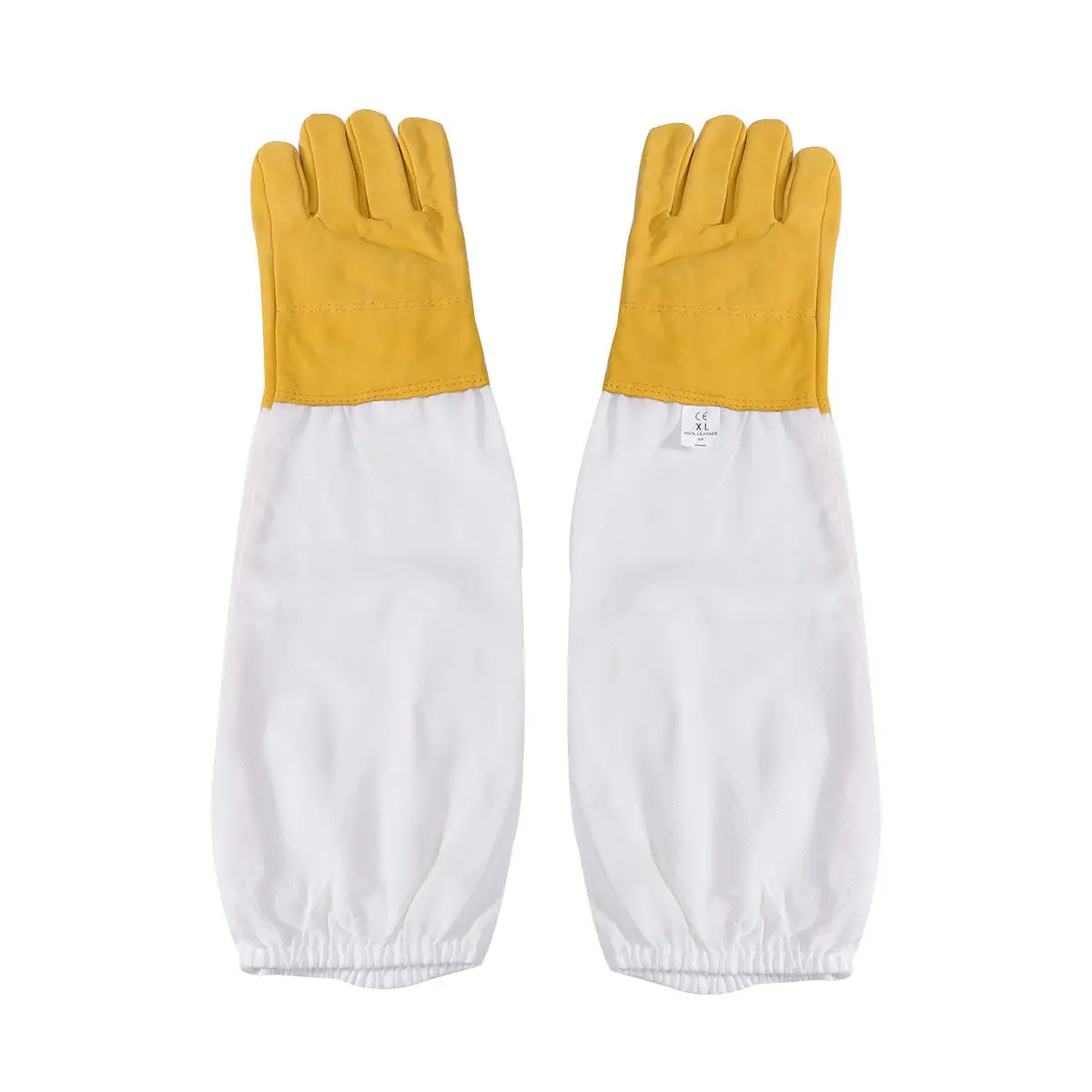 1Pair Beekeeping Gloves Lightweight Protective Work Gloves for Beekeepers Gardening Industrial Labor Safety Hand Protection