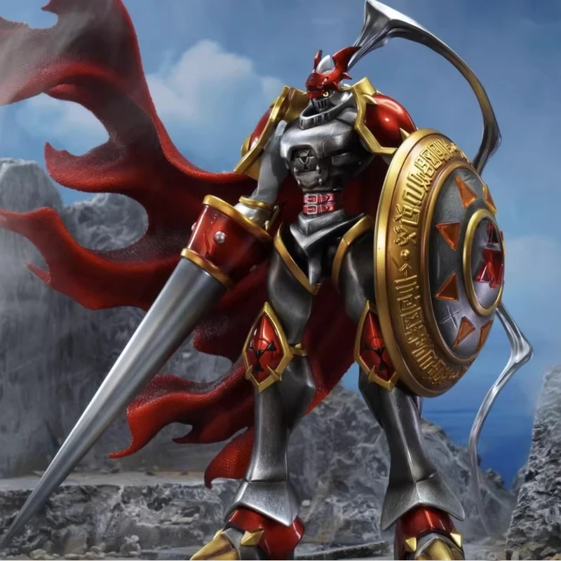 

Digimon Adventure Red Lotus Knight Beast - Holy Knight Figure Anime Digital Monster Action Figurine Model Statue Decoration Toys