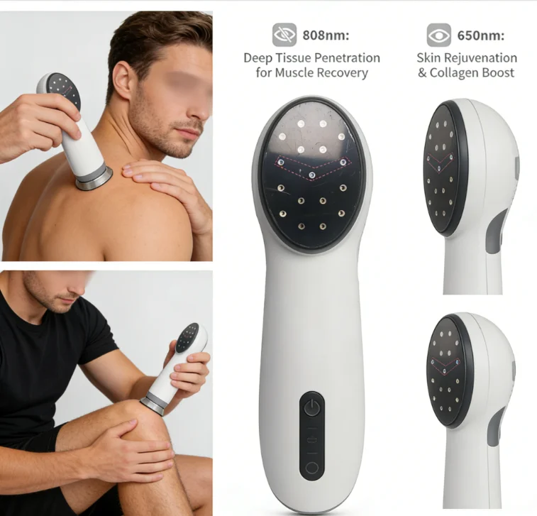 

Высокоэффективный недорогой аппарат для физиотерапии холодным лазером для всей семьи