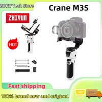 ZHIYUN Crane M3S Camera Gimbal Stabilizer Handheld Quick Release for Mirrorless Cameras Phone for Sony ZVE10 Canon