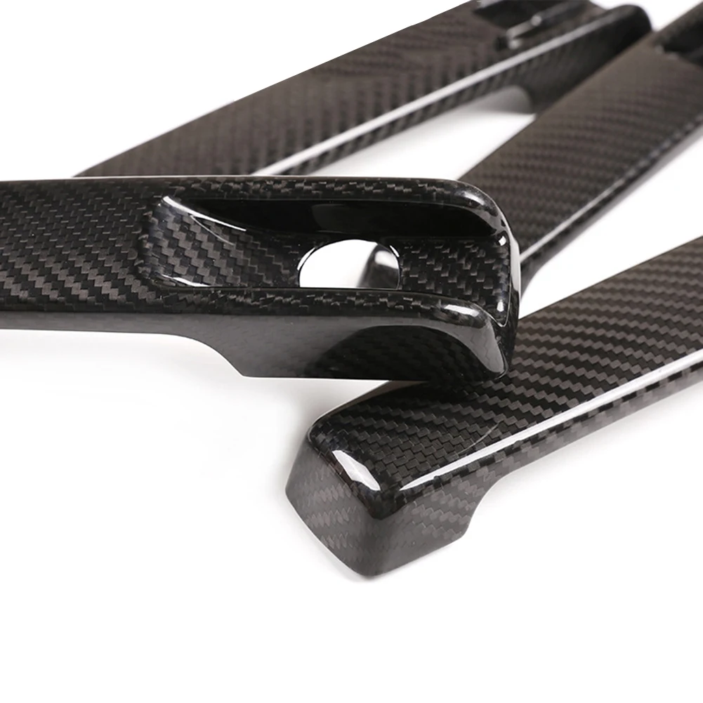 5 Piece Set of Black Carbon Fibers For Your For Benz G Class Doors Model Years from the range of 2019 to the year of 2021