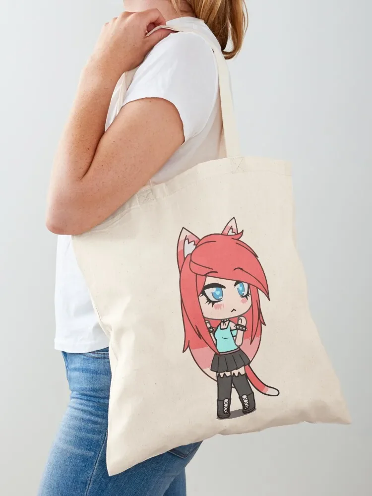

Gacha Life Klau Tote Bag Fabric bag bags for women shopper bags custom canvas bag