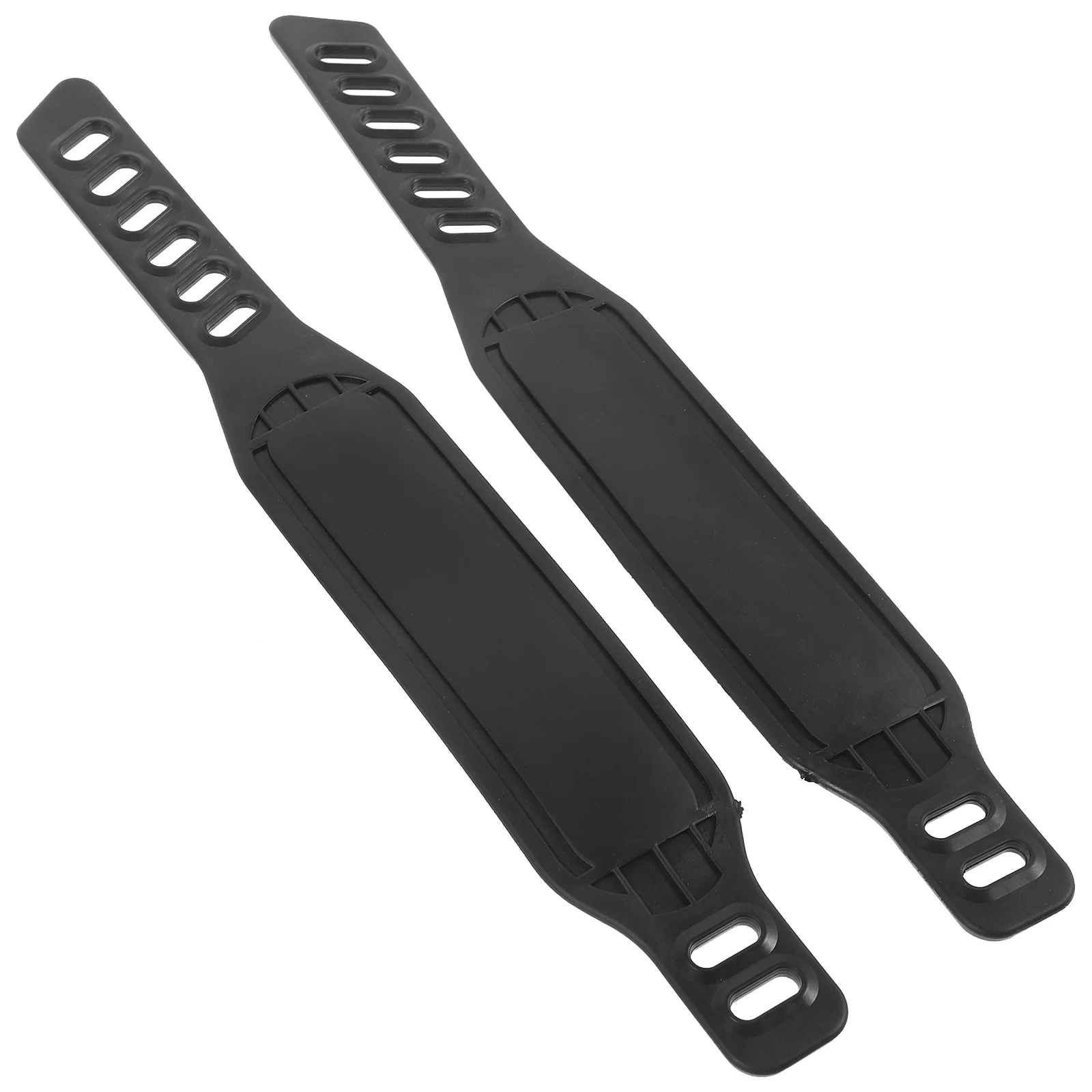 

Bike Bicycle Pedal Belt Exercise Accessories Straps Training Pedals Black