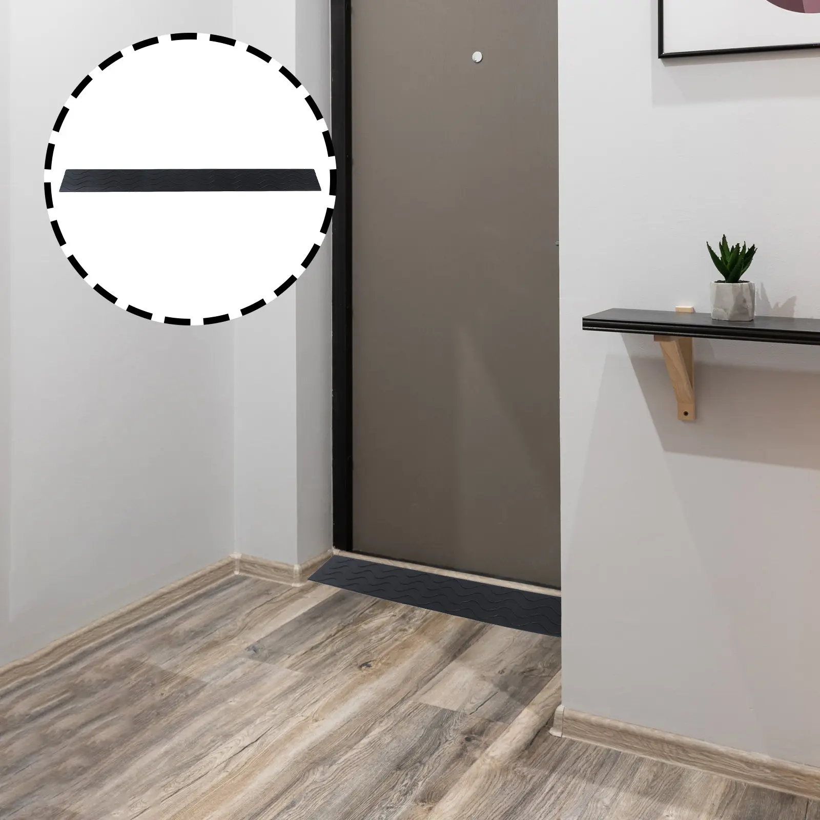 

Пандус-коврик для робота-пылесоса из АБС-пластика, износостойкий, противоскользящий, для внутренних ступеней, дверных проемов, ванных комнат