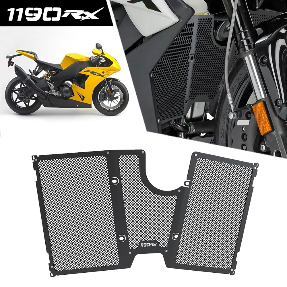 

Для Erik Buell Racing для EBR 1190SX 1190RX 1190 SX RX 2014-2019 2020 2021 2022 2023 2024 Защитная крышка радиатора гриля мотоцикла