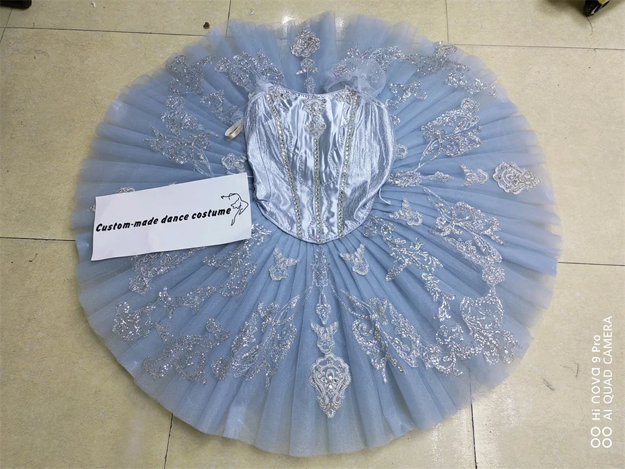 

Professional Ballet Corset Pancake Ballerina Girl Professional ballet performance costume