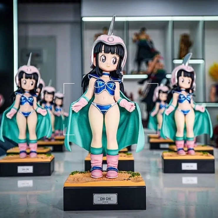 

Hot Jt Boxed Dragon Ball Young Chichi Anime Figure Childhood Version Pvc Collectible Modeltoy Gift For Anime Fans Decoration