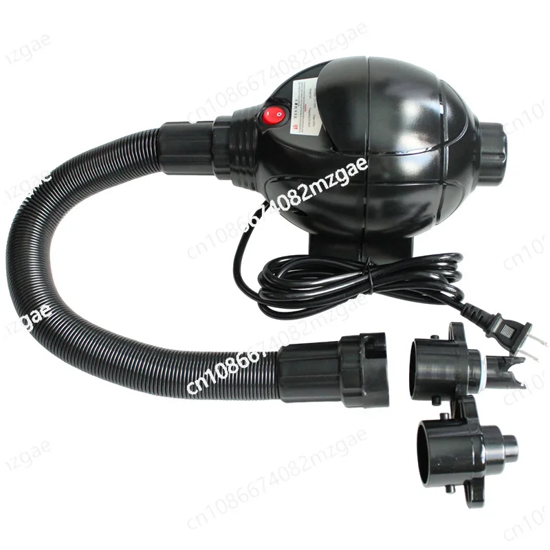 800W Multifunctional Household Electric Air Pump Multi-interface Swimming Ring Gymnastics Mat Mirror Ball Toy Suction Air Pump