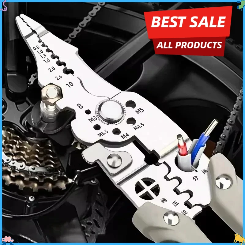2026 Best-seller Multi Functional Electrician Pliers for Wire Splitting and Stripping Specialized for Electricians
