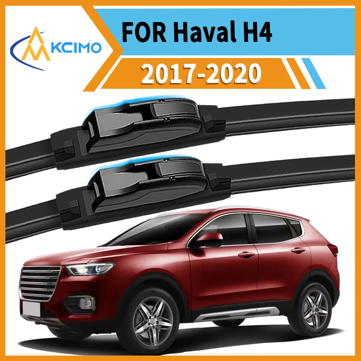 

Upgrade Your Drive 2PCS All-Season Wiper Blades For Haval H4 2017–2020 Superior Clarity & Long-Lasting Performance Guaranteed