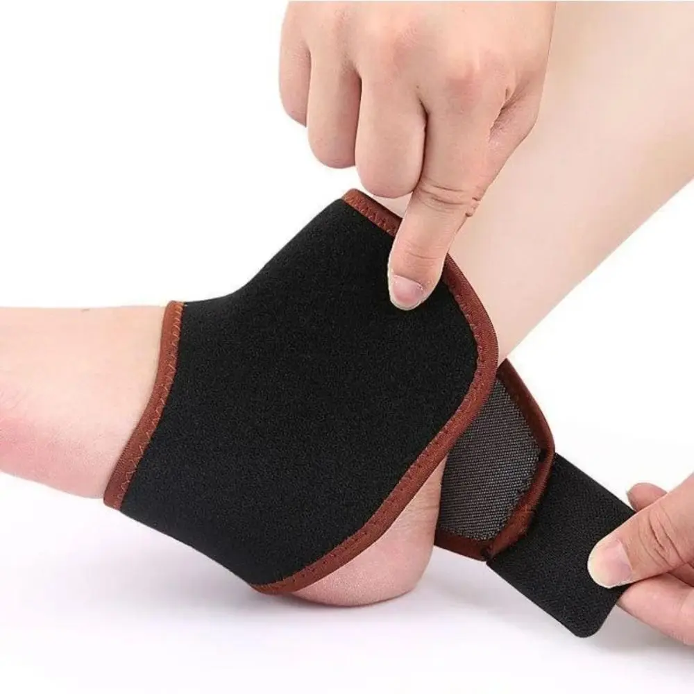 

Practical Self-Heating Therapy Ankle Belt Magnetic Fiber Elasticity Heel Brace Bandage Plantar