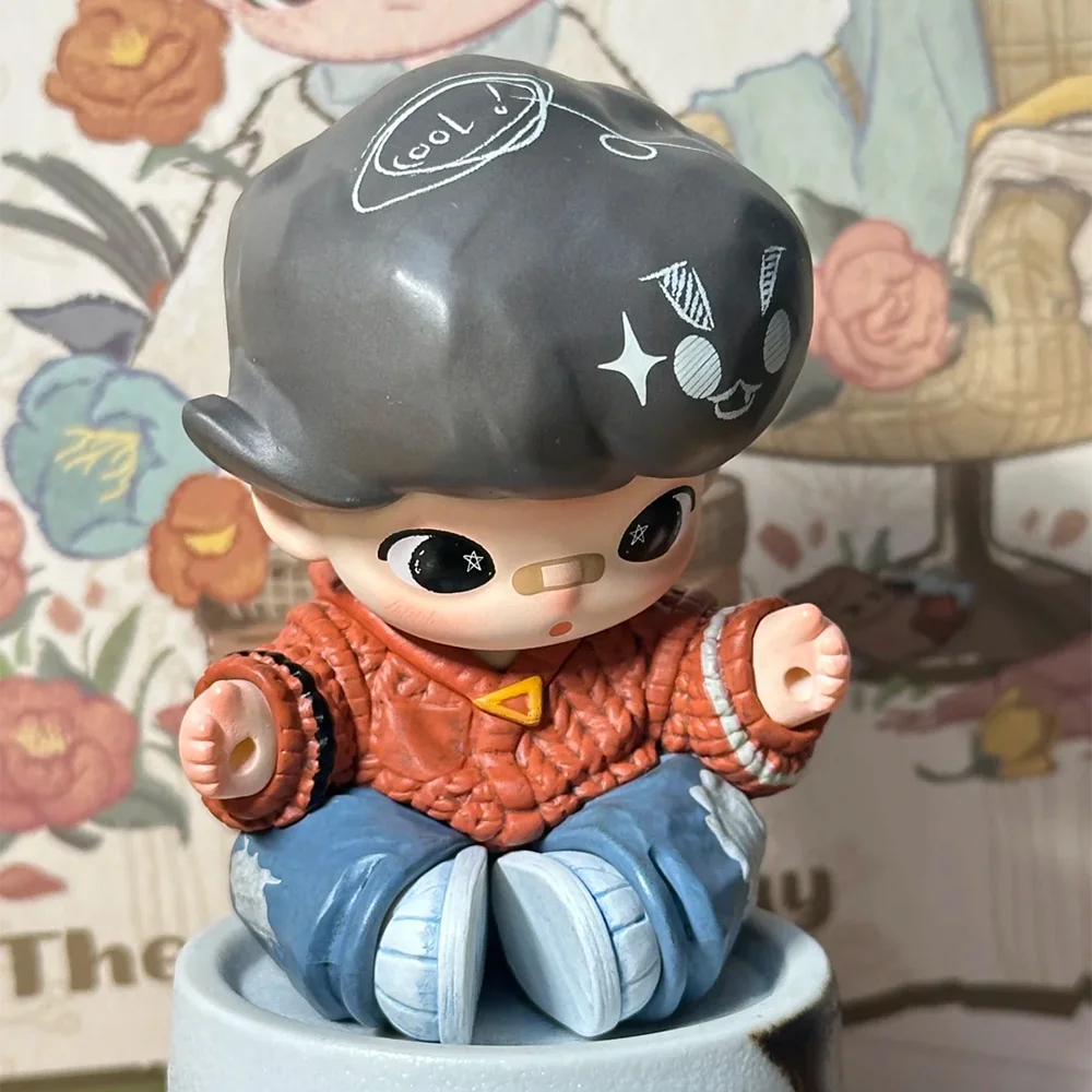 정품 디무 더 미싱 데이 시리즈 블라인드 박스 귀여운 디무 피규어 미스터리 박스 서프라이즈 데스크탑 장식 수집 모델 장난감 어린이 선물