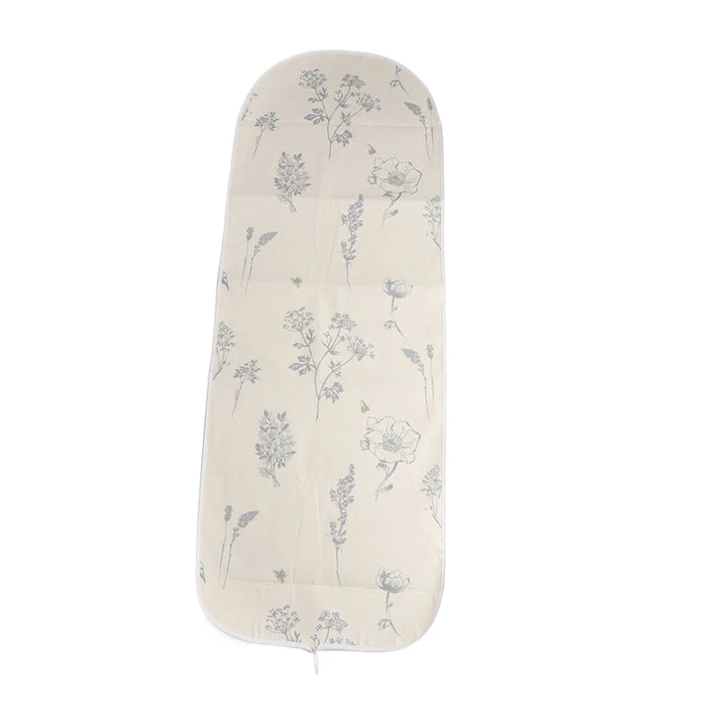 Printed Ironing Board Cover Heat Insulation Drawstring Tightening With Padding Cloth Large Canvas Ironing Board Protector Cover