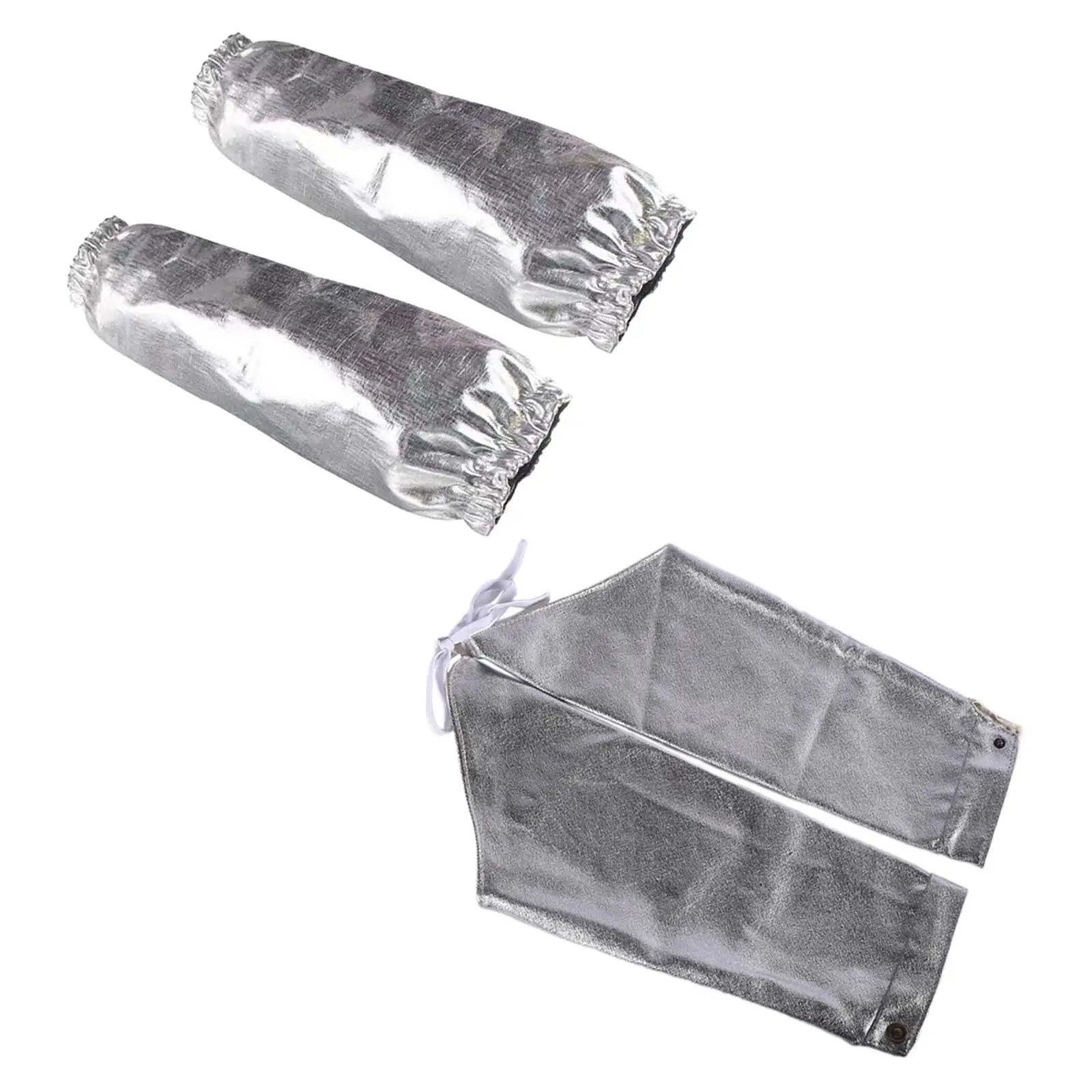 Anti Abrasion Welding Sleeves for Steel Work Fireproof Aluminum Foil Heat Resistant Protective Arm Sleeves Kitchen Gardening