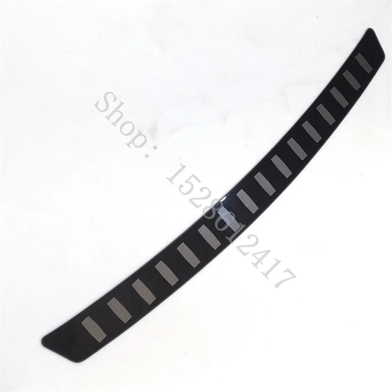 Rear Bumper Protector Sill Trunk Rear guard Tread Plate cover Trim stainless Accessories For VW/Volkswagen Passat B7 2012~2016 view 2