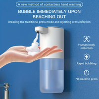 400ML Automatic Infrared Sensor Soap Dispenser Foam/Liquid Washing Hand Washing Soap Dispenser Waterproof Automatic Inductive