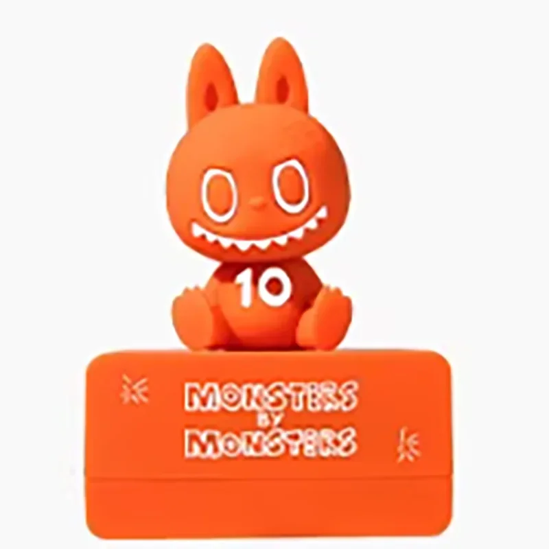 POP MART LABUBU THE MONSTERS 10e verjaardag serie - Koelkastmagneet Mystery Box Originele Blind Box Guess Toy Bag Ornament Figuur