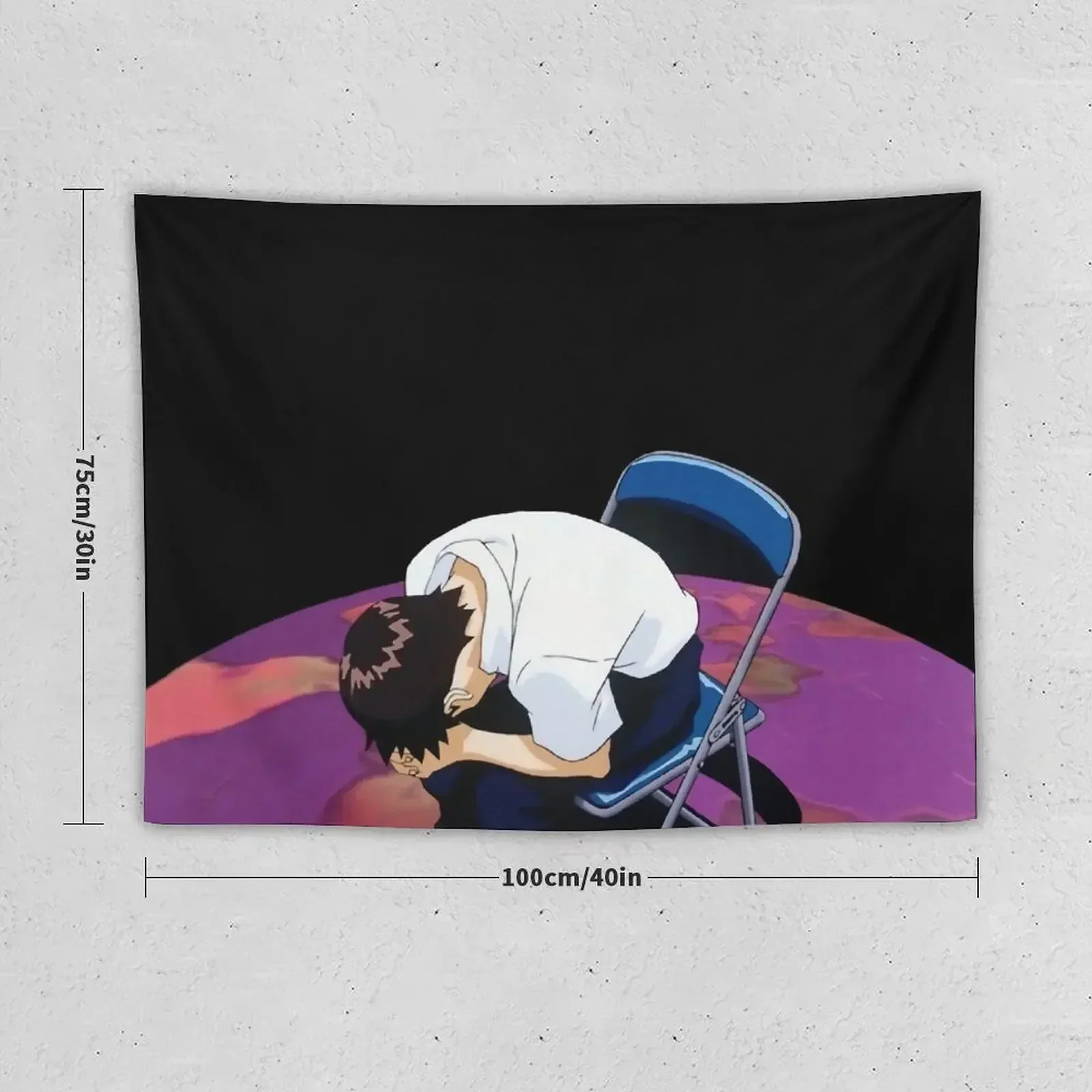 (Shinji Ikari) Tapestry Home Decor Accessories Bedroom Organization And Decoration Bedrooms Decorations Tapestry