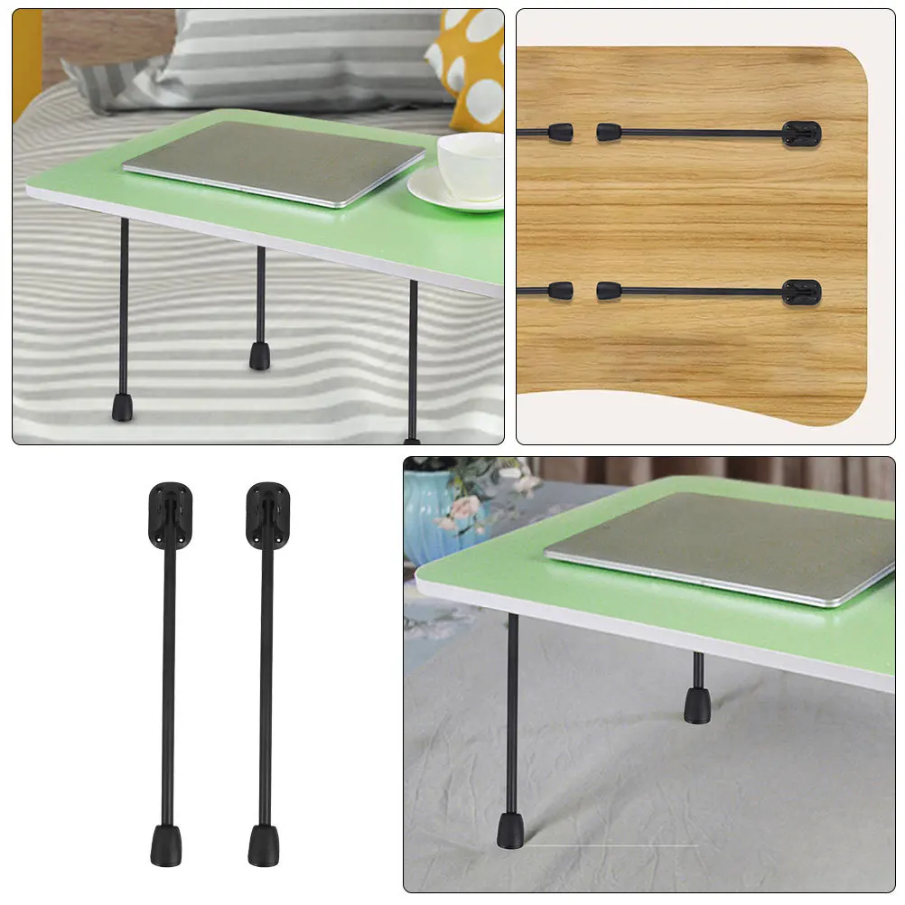 4 قطعة أرجل قابلة للطي طاولة القهوة المعدنية الثقيلة الساق استبدال الأقواس القابلة للطي للأثاث أجهزة الطاولة على الطراز الصناعي #3