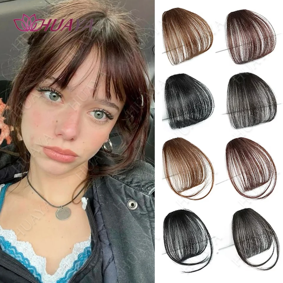 

Синтетические волосы, искусственная воздушная челка, заколка для наращивания волос, искусственная бахрома, натуральный накладной парик, женские заколки для челки, инструменты для укладки волос