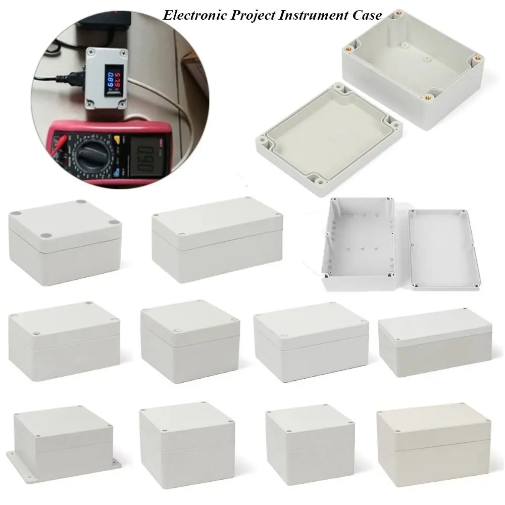 High Quality Waterproof Enclosure Box ABS Multistyles Electrical Project Box Plastic Electronic Project Instrument Case