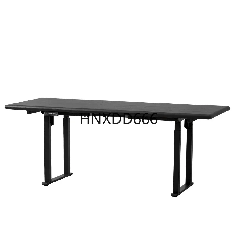Elevate Writing Wood Desk Luxury Manager Adjustable Study Computer Table Standing Office Electric Escritorio Office Furniture
