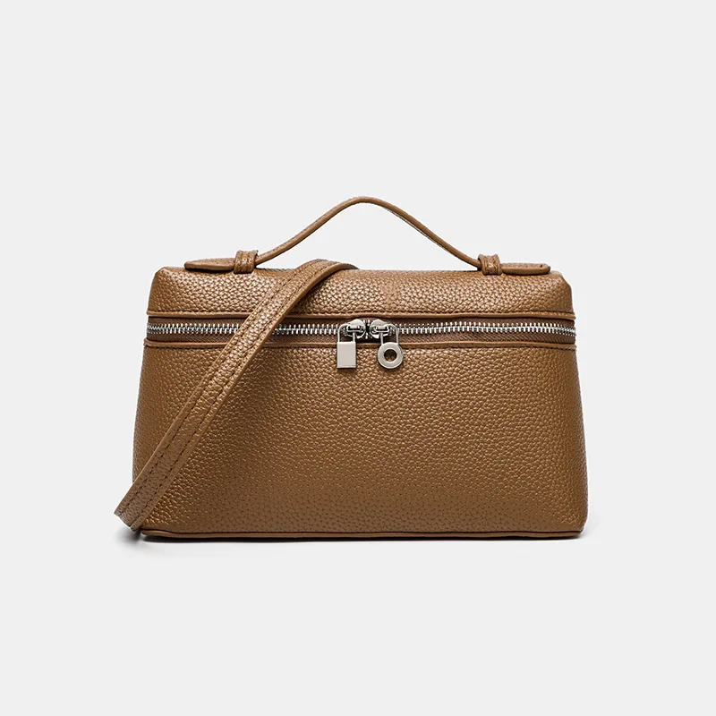 Новая женская сумка-бокс для обеда 2025 года, многосторонняя сумка через плечо, минималистичный кошелек с верхней ручкой, очень шикарный и практичный