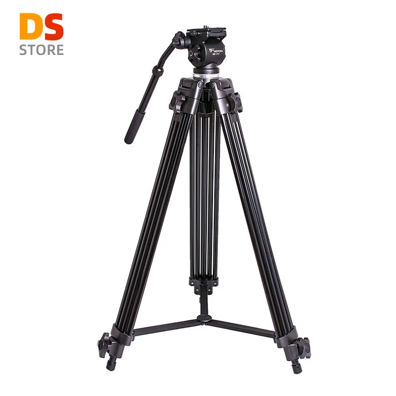 Hot Koop Aluminium Flexibele Weifeng Wf 717 1.8M Camera Statief Met Vloeistofkop