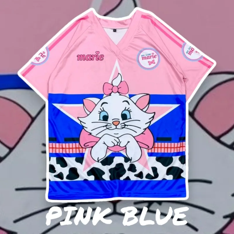 

Hello Kitty Trio Cartoon Anime Commemorative T-shirt for Men, Women, Sports, Leisure, Children, Adult Fashion, 3D Printing