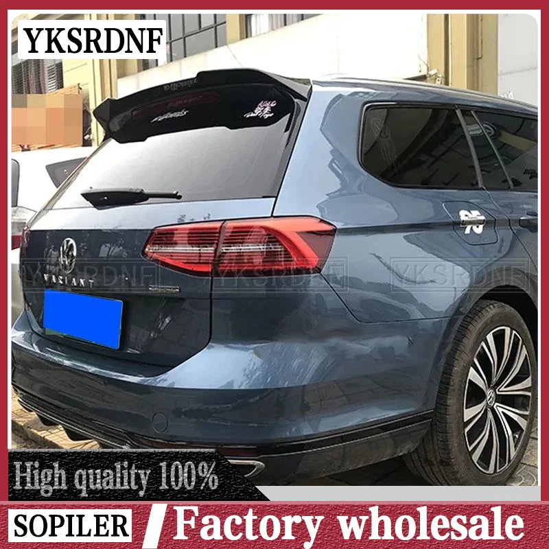 Für vw passat b8 variante Heck diffusor 2015 2016 2017 2018 2019 gte Diffusor Hecks toß stange Lippen kofferraum Spoiler Autozubehör