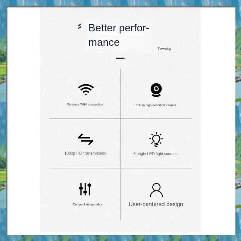 Mar.Wireless Kamera Wifi Home Endoskopie Inside Check Assistant Endoskop HD Video Android