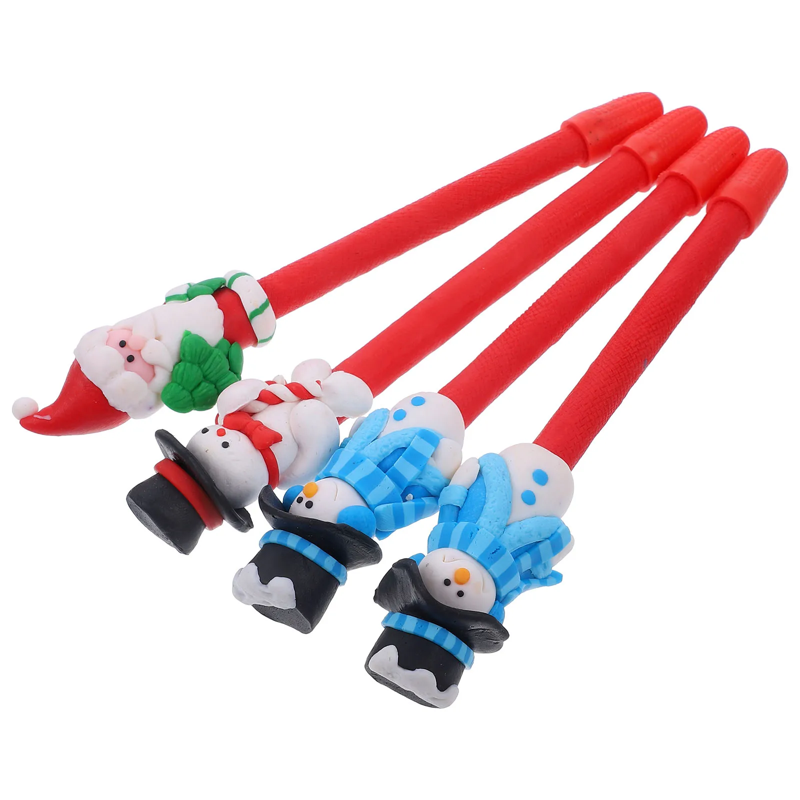 

4 Pcs Christmas Gift Pens Gel Pens for Girls Students Supplies Prize Gifts Writing Pen Universal Gel Pen Smooth Writing