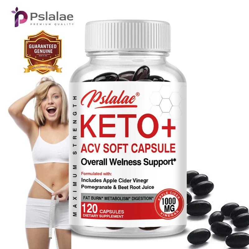 Keto Capsules - Promote Metabolism, Suppress Appetite, Build Muscle, Improves Vitality and Immunity, Non-GMO