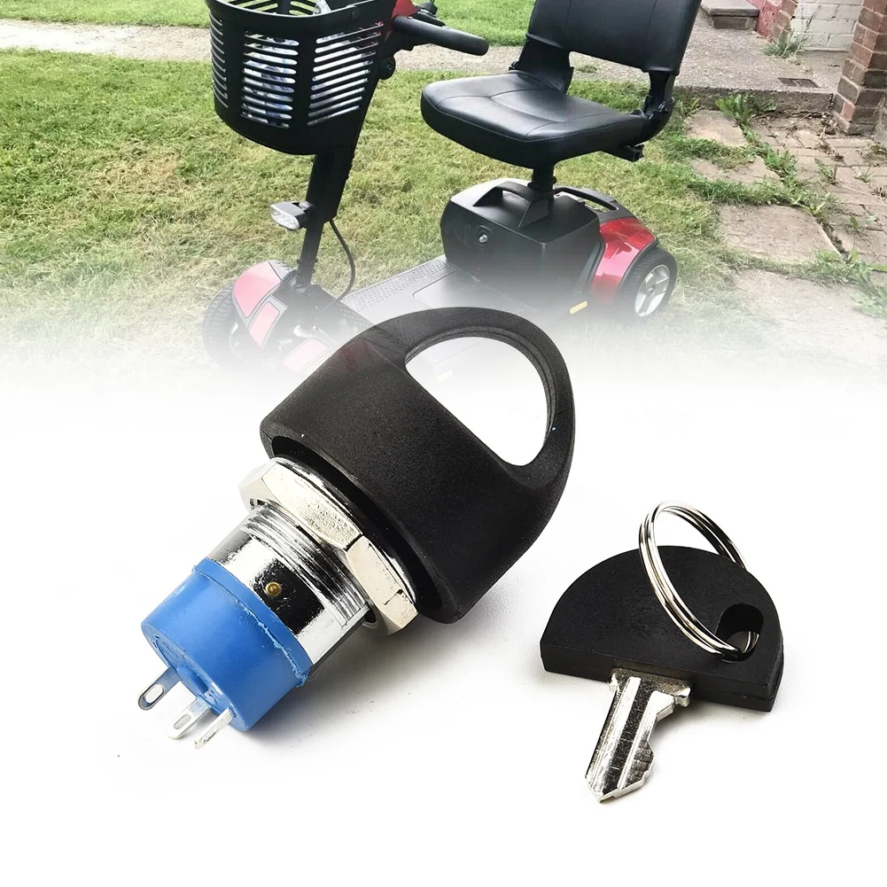 Keys Ignition Switch Lock Blade Structure Equipment Lock Core M19*L 22MM Parts Scooters For Pride Mobility Spare Brand New