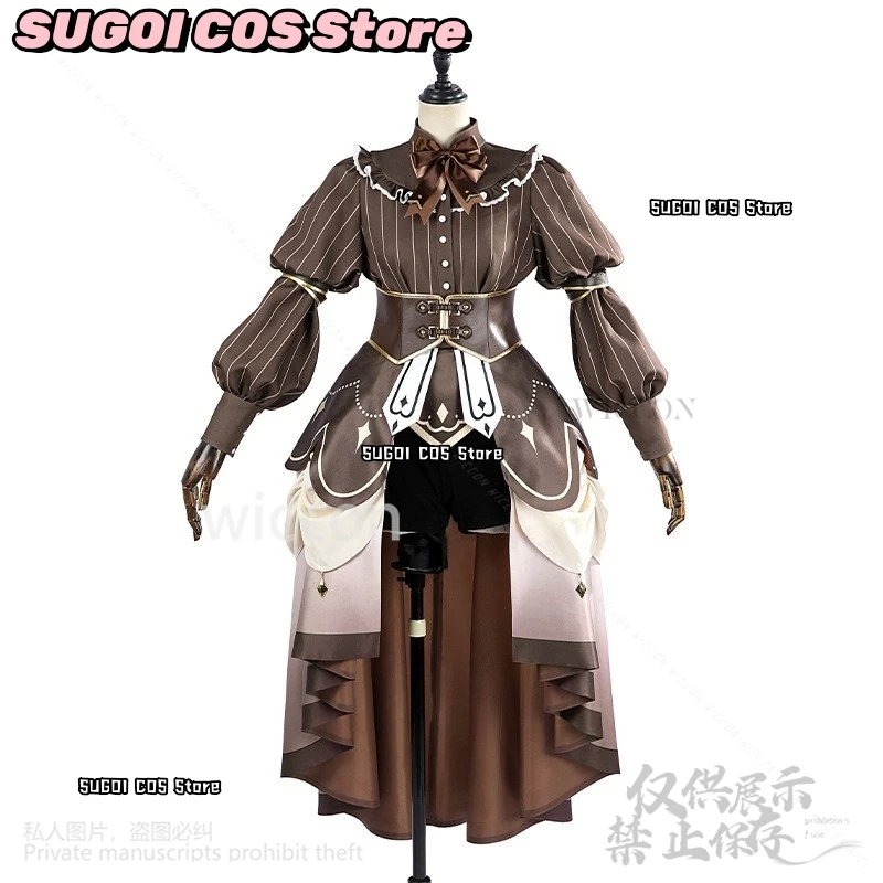 Anime Shugo Chara Cosplay Utau Tsukiyomi Costume Cioccolato Abito Da Principessa Lolita Parrucche Per Le Ragazze Donna Halloween Cos Personalizzato