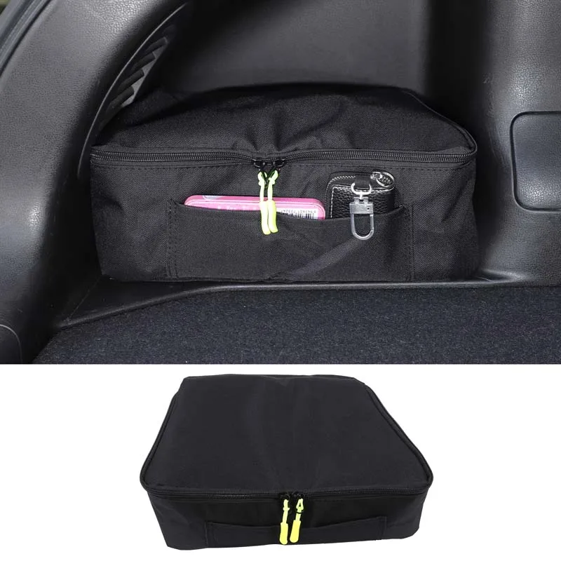 

For Nissan juke For Infiniti ESQ 2011-2019 Oxford cloth black car trunk tool storage bag car interior modification accessories