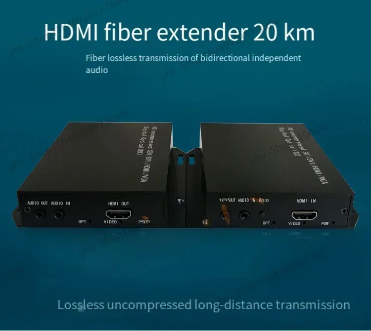 NS-F307 HDMI Optical Transceiver Lossless Uncompressed Bidirectional Independent Audio HDMI Optical Fiber Extension Transmitter