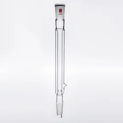 SYNTHWARE Vacuum sandwich distillation column, Joint 19/22 24/40, Effective length 200mm/250mm/400mm, Borosilicate glass, C07