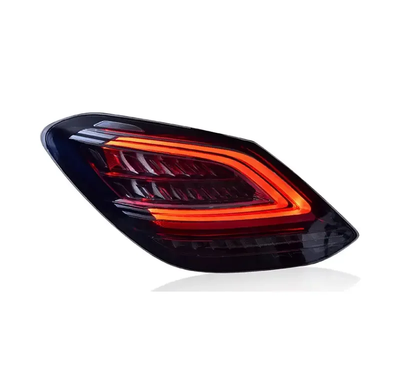 SJC Auto Parts Taillights For Mercedes Benz W205 2015-2021 Back Turn Signal Lamps For Mercedes C180 C200 C260 LED Rear Light